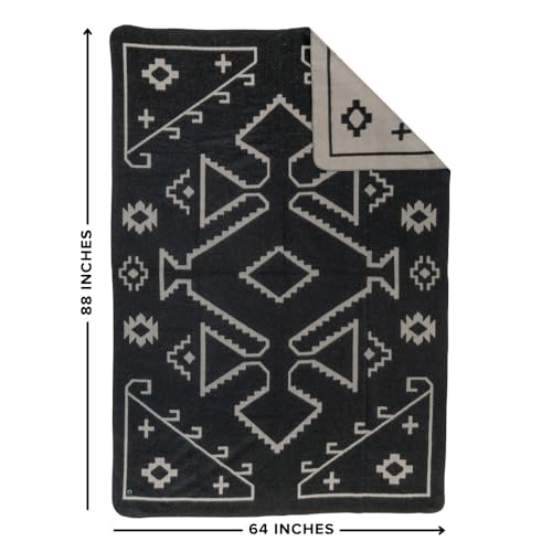 Arcturus Rainier Wool Blanket, Warm, Thick, Washable Wool Blanket for Home, Outdoors, Camping, Tailgates, Picnic, Hunting, Travel & Emergency Kits, Twin Size, 4.5 lb, Castle Rock - color: Castle Rock, size: Twin