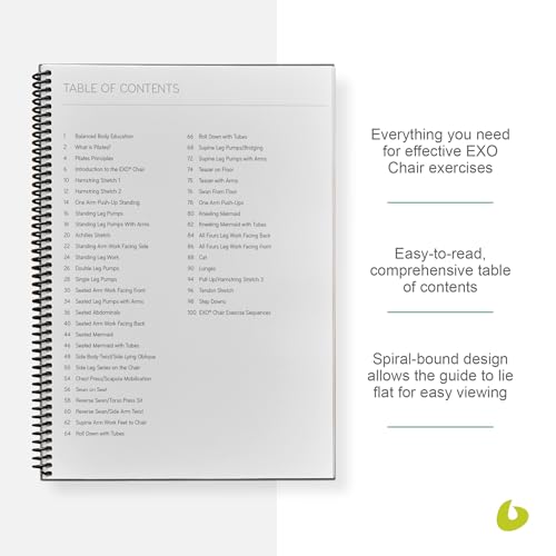 Exo Chair Guide, Pilates Workout Equipment Guide, Balanced Body - size: Exo Chair