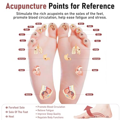 Foot Massage Mat Acupressure Board Large 30*17.7 In, Vynusio Silicone Reflexology Magnetic Therapy Acupuncture Jogging Feet Massage Pad Soft & Stiff Pressure Point for Beginner Yoga Home Office Grey - color: 30x17.7" Grey