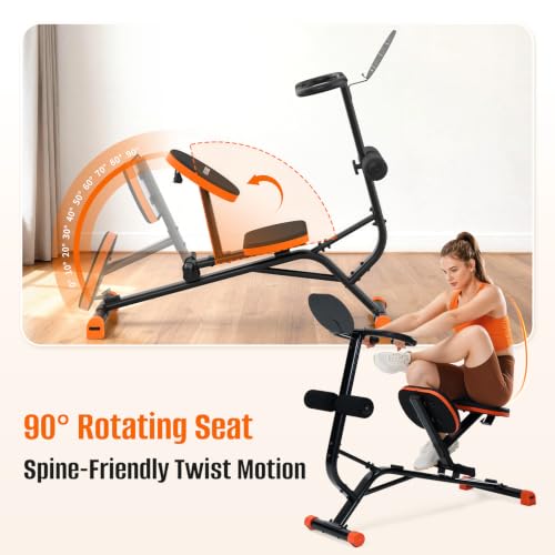 HXD-ERGO Stretching Machine for Full Body Flexibility, Back Stretcher | Quiet Stretching Machine for Lumbar Stretching, Posture Correction and Rehab,Supports up to 220 lbs for Home Gym Use