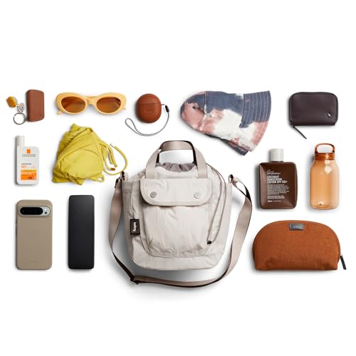 Bellroy Cinch Bucket Bag 9L, Lightweight Crossbody Bag - Oat - color: Oat