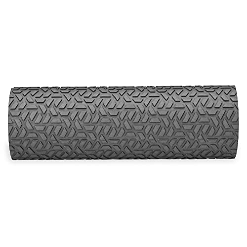 Gaiam Restore Compact Textured Foam Roller, 12", Muscle Recovery | 12"L x 4" Diameter | Textured Surface | Deep Tissue Massage | Travel-Friendly | Muscle Recovery