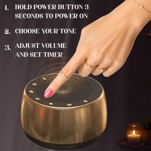 Electronic Sound Bowl Machine for Meditation, Massage & Relaxation