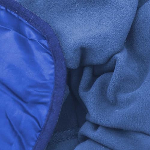 Threadart Waterproof Blanket Outdoor Stadium Blanket | Royal Blue - color: Royal Blue