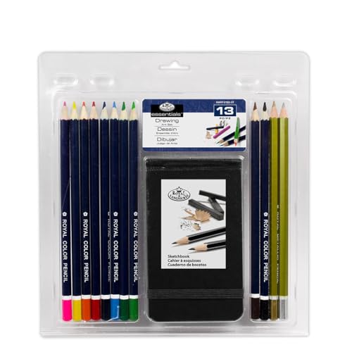 Royal Brush RART-2103 Clamshell Art Sets-Drawing - color: Assorted