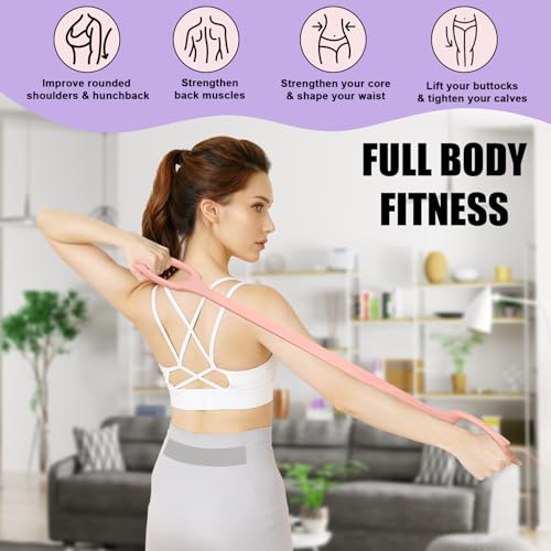 2 Packs Figure 8 Resistance Bands + 3 Packs Extended Vision Bands
