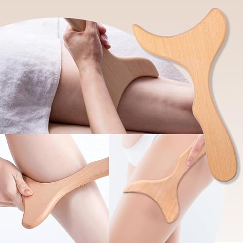 8-in-1 Wood Therapy Massage Tools, Lymphatic Drainage Massager Maderoterapia Kit, Wooden Massager Body Sculpting Tools for Muscle Pain Relief, Anti-Cellulite, Body Contouring and Shaping - color: 8pcs