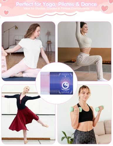 20 Pack Yoga Consent Cards Yes No|Reusable Yoga Assist Consent Cards for Pilates,Chair Yoga Teachers|Yoga Adjustment Touch Consent Cards