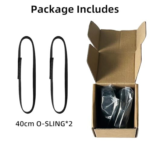 Aerial Yoga O Sling Straps, SGS Certified Trapeze Loop 2PCS - size: 40cm