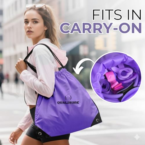 Pilates Kit for Women with Magic Circle Pilates Ring, Pilates Ring Fitness Trainer, Pilates Magic Circle, Yoga Ball, 5 Resistance Bands, Stretch Strap, Socks & Gym Bag for Home Workout
