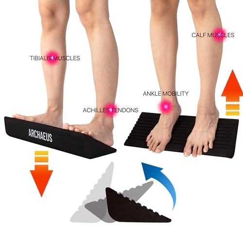 Ankle Balance Boards,Ankle Strengthener,Calf Stretcher,Achilles Stretcher,Slant Board for Calf Stretching,Calf Stretcher for Physical Therapy Equipment Plantar Fasciitis,Achilles Tendonitis