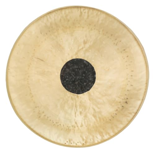 Unlimited Chocolate Drop Gongs - Includes Gong, Mallet & Rope/Bronze Chinese Gong/Bright Tones/For Sound Healing, Meditation & Yoga/Small & Large Available - size: 18"