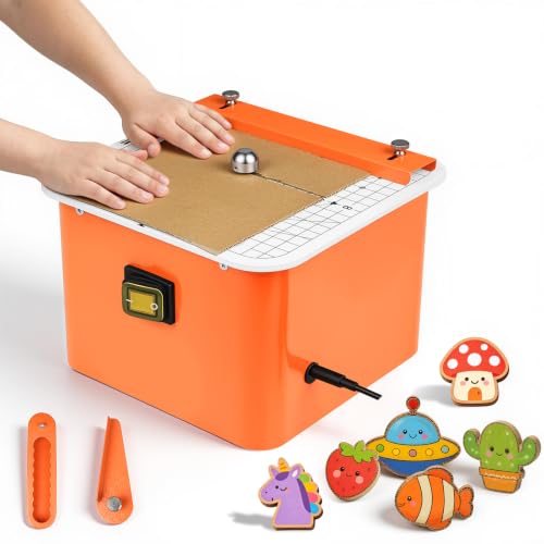 Safe Cardboard Cutter for Kids | Bladeless Paper Cutting Tool,DIY Craft Kit for Building 3D Models, Cardboard Construction and Creative Projects