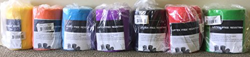 Therapist’s Choice® Professional Non-Latex Resistance Bands for Upper and Lower Body Exercise Workouts, Physical Therapy, Lower Pilates, and Rehab, 25 Yard (75 Feet) Roll Bulk Roll - size: 3X-Heavy