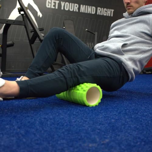 Gronk Fitness Foam Roller | 13 Inch Green Trigger Point Roller