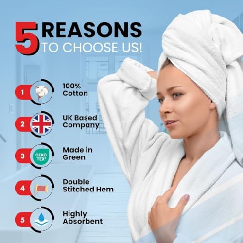Infinitee Xclusives Luxury 100% Ring-Spun Cotton Bath Towels Set of 4 (27x54 inches) – Soft, Absorbent & Quick-Drying Towels for Bathroom, Gym, Spa & Hotel Use (Profound Purple, Bath Towels) - color: Profound Purple, size: Bath Towels - 4 Pack