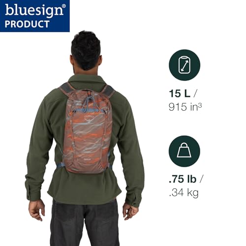 Osprey Daylite Cinch Backpack, Blue OS - color: Blue Spikemass/Alkaline