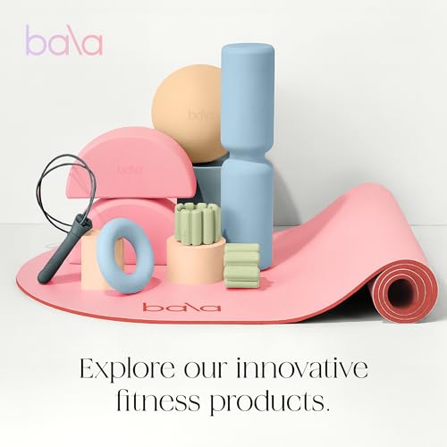 Bala Yoga Mat for Home Gym, Non-Slip Exercise Mat for Home Yoga - color: Sage, style: Deco Mat - 5mm