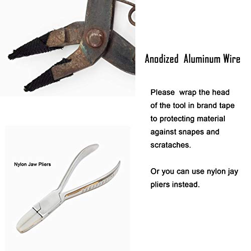 INSPIRELLE 18 Gauge Silver Aluminum Craft Wire Bendable Metal Wire | 377 Feet for Jewelry Craft Making - color: Silver, size: 18 Guage (1.0mm)