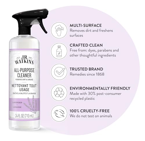J.R. Watkins All Purpose Cleaner Lavender, 24 fl oz (Pack of 2)
