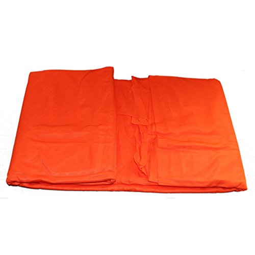 Deluxe Pilates & Yoga Flying Swing Aerial Hammock - Silk Fabric (5mx2.8m) - color: Orange