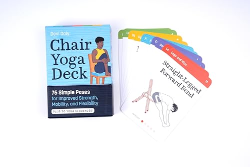 Chair Yoga Deck: 75 Simple Poses for Improved Strength, Mobility, and Flexibility