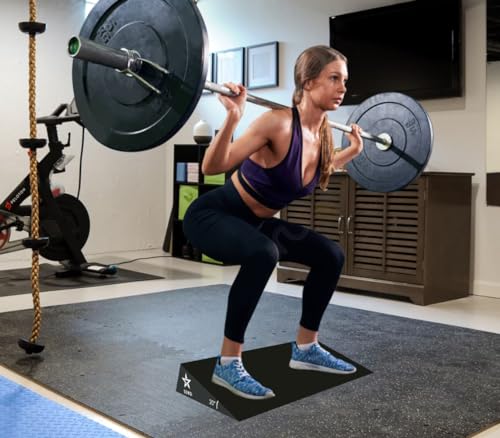 SEWD Extra Large 20 Degree Slant Board Squat Wedge | Heel Elevated Squat, Knees Over Toes, Deadlifts, For Home Gym and Personal Trainers