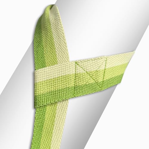 Yoga Mat Carrier Strap | Adjustable Mat Holder Sling for Carrying Mats | Thick & Comfy Texture | Yoga Mat Strap - color: 초록색.