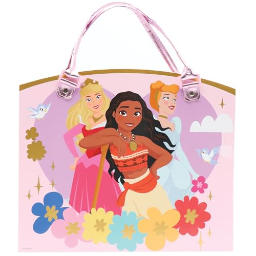 Disney Princess Activity Tote – Ultimate Princess Adventure Bag with Coloring Books, Stickers, Crayons & Games – Travel-Friendly Art Set for Girls Ages 3+ – Great Gift for Creative Play | Travel-friendly creative bag with crayons and games. Officially lic