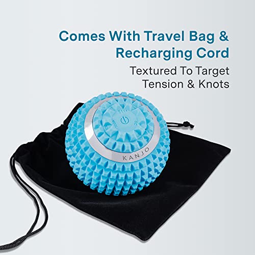 Kanjo Vibrating Acupressure Foot Pain Relief Ball - Foot or Leg Support Massager and Muscle Relaxer