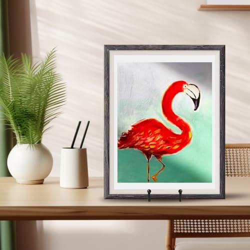 Large Plate Holder Display Stand - 12 inch Super Tall Big Plate Stands for Heavy Duty Display - Metal Picture Frame Stand - Tabletop Easel Stand for Decorative Platter | Plaque | Book - 2 Pack - Black - size: 12 inch (2 pack)