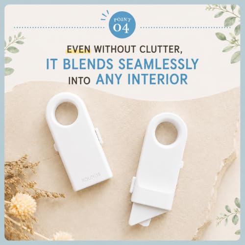 ROUNDS cardboard cutter mini cutter letter opener | The blade can be extended with a simple slide of the lever.