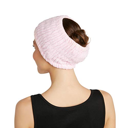 Turbie Twist 100% Cotton Turbie Band (Pink) - color: Pink