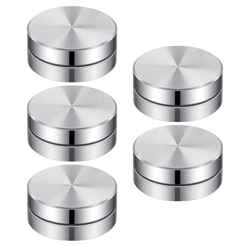 5 Pack Pottery Trimming Spinner, Silver Aluminum Alloy Clay Tools for Pottery Wheel Enthusiasts for Potters Clays Artists Ceramic and Potterys Tool Precision Detailing