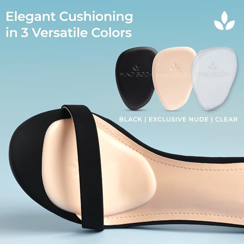 Mind Bodhi Ball of Foot Cushions for Women - 2 Pairs - Nude Gel - color: Nude