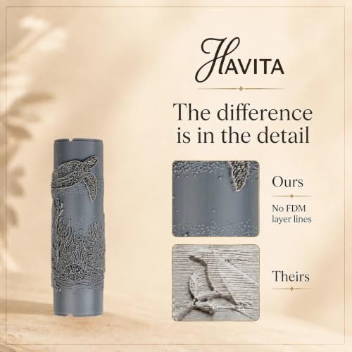 Turtle Reef Passage Clay Texture Roller 4" for Polymer Clay - color: Turtle Reef Passage Roller, size: 4 inch