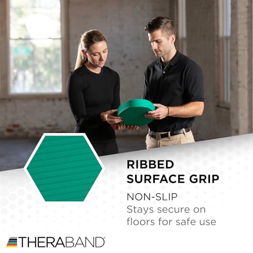 THERABAND Stability Trainer Pad - color: Green - Firm - Beginner, size: Single