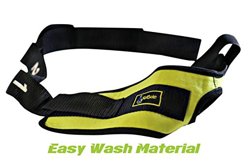 Smart Stretch Strap for Foot, Calf & Hamstring Muscles. Guided Stretching Device for Posture Correction, Plantar Fasciitis, Arch Development & Other Leg & Foot Stretches.