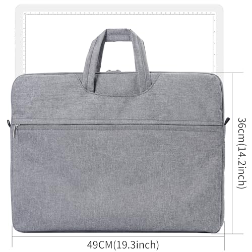 Elice Magnetic A3 Light Board with Bag for Diamond Painting, Tracing LED Light Box with Side Buttons, Super Bright Diamond Art Light Pad, Light Table for Drawing, Sketching, Weeding Vinyl - White - color: White, size: A3 with Carry Bag