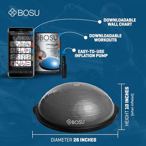 BOSU® Pro Balance Trainer - color: Grey/Black