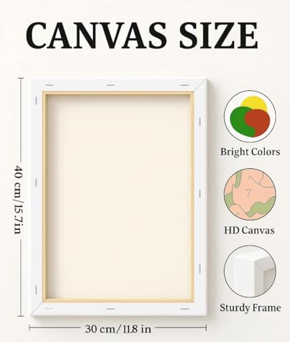 Sceorixa Colorful Phoenix Bird Paint by Numbers Kit for Adults - Fantasy Firebird on Canvas, Acrylic Paint Set, Suitable for Beginners, Mythical Art for Home Decoration or Gifts(12X16IN Framed) - color: SC00400, size: 12X16IN framed