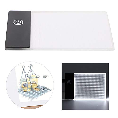LED Light Box, Eye‑ A6 LED Light Pad Drawing LED Light Board Brightness Artcraft Tracing Flip Book Kit with Non‑Slip Backing, LED Copy Board Tablet
