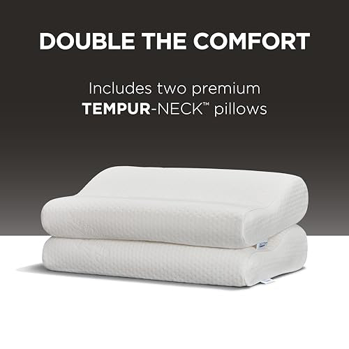Tempur-Pedic TEMPUR-Ergo Neck Pillow, Large Profile, White - size: High Profile