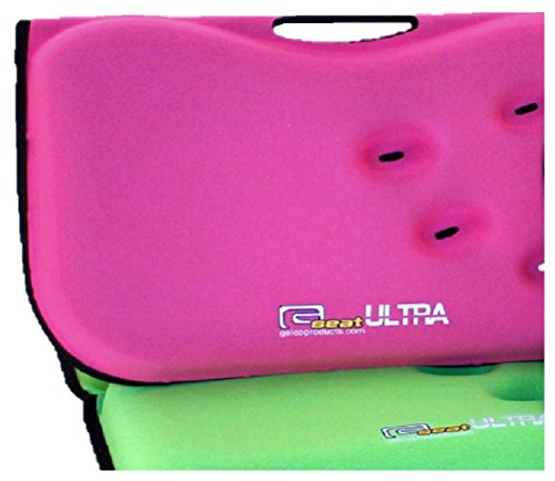 GSeat Ultra Large Gel and Foam Coccyx Seat Cushion for Back Pain Relief, Sciatica, Low Back, Tailbone-Pain, Pressure Relief, Seat Pad for Office, Home, Driving, Meditation Anywhere You Sit.(Green) - color: Green