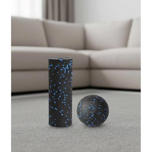 Mini Foam Roller & Massage Ball Set, Travel Muscle Recovery Kit