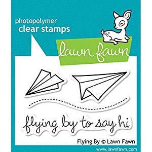 Flying by Clear Stamp Set (Lawn Fawn)