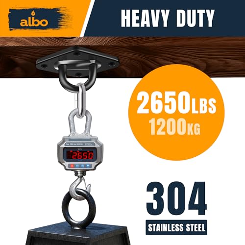 Albo Diamond Plate 2650lbs Swing Hangers - color: Black