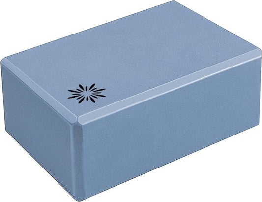 Bulk 4in Foam Yoga Blocks, 10 Pack | Workout Block for Stretching, Pilates, and Workout, Firm and Supportive Exercise Blocks for Home, Schools, and Studios - color: Slate