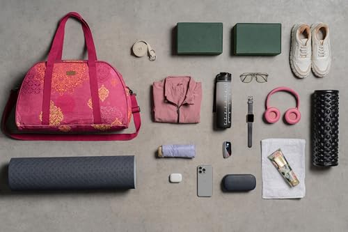 Maison d' Hermine Yoga Mat Duffle Bag Gym Tote Yoga Mat Carry Bag - color: Versailles, style: Yoga Mat Duffle Bag