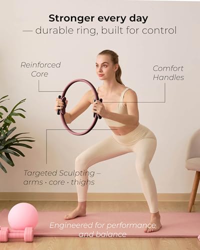 Pilates Kit | Pilates Equipment Set for Home Workouts | Accessories & Guide - color: Cocoa, style: Essential Kit - 3PC